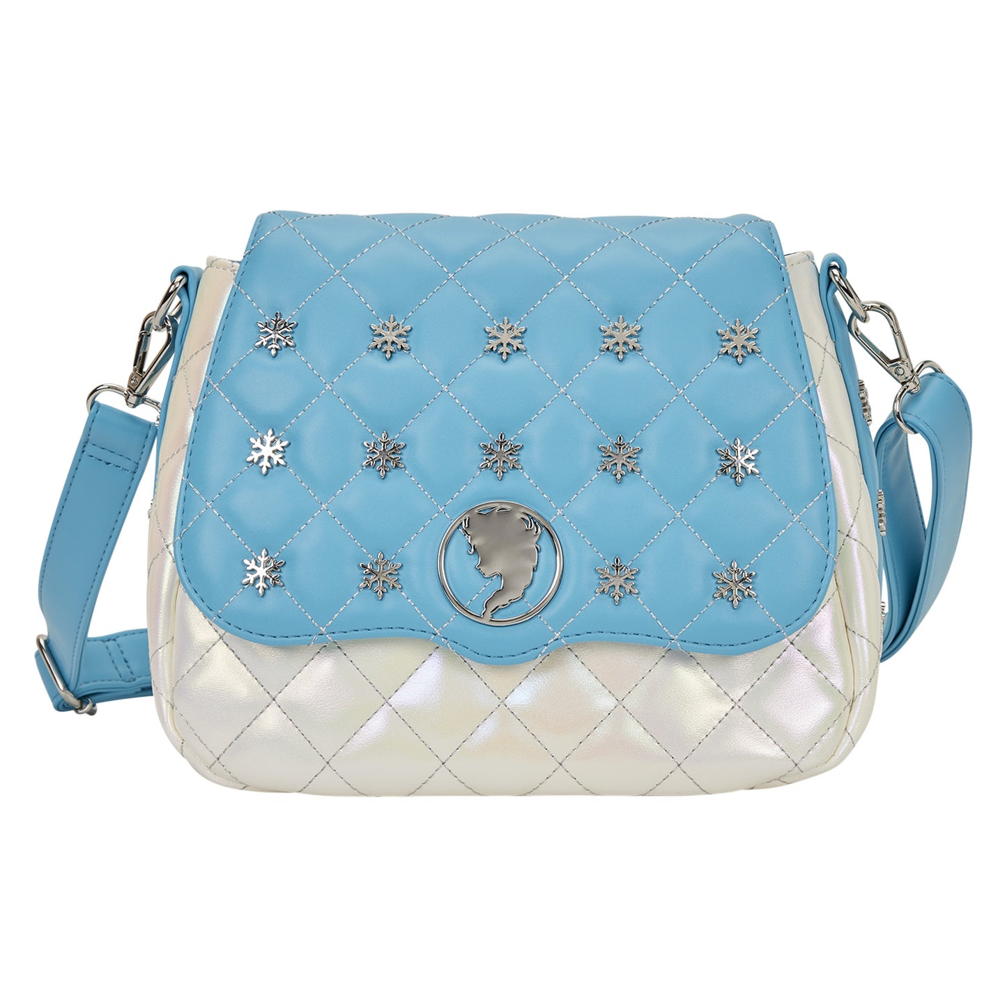 Loungefly Disney Frozen Elsa Pearlescent Crossbody