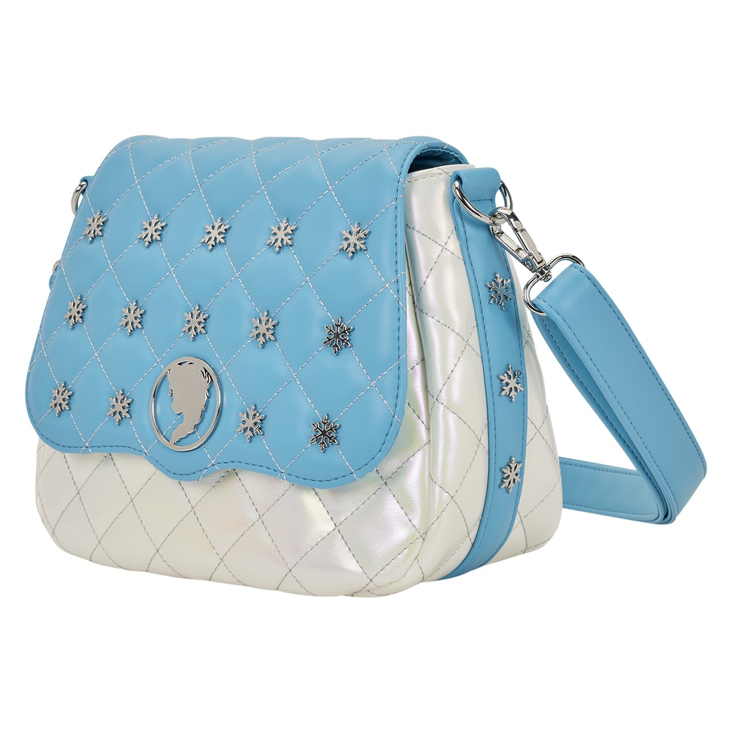 Loungefly Disney Frozen Elsa Pearlescent Crossbody