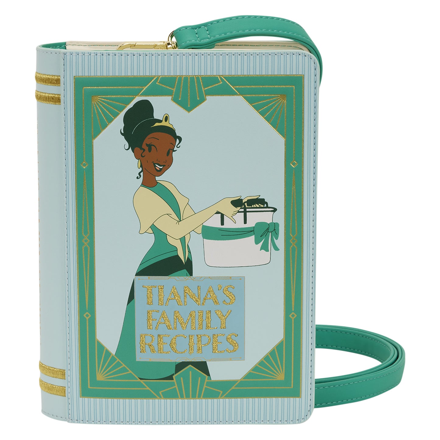 Loungefly Disney Princess Tiana Recipe Book Crossbody