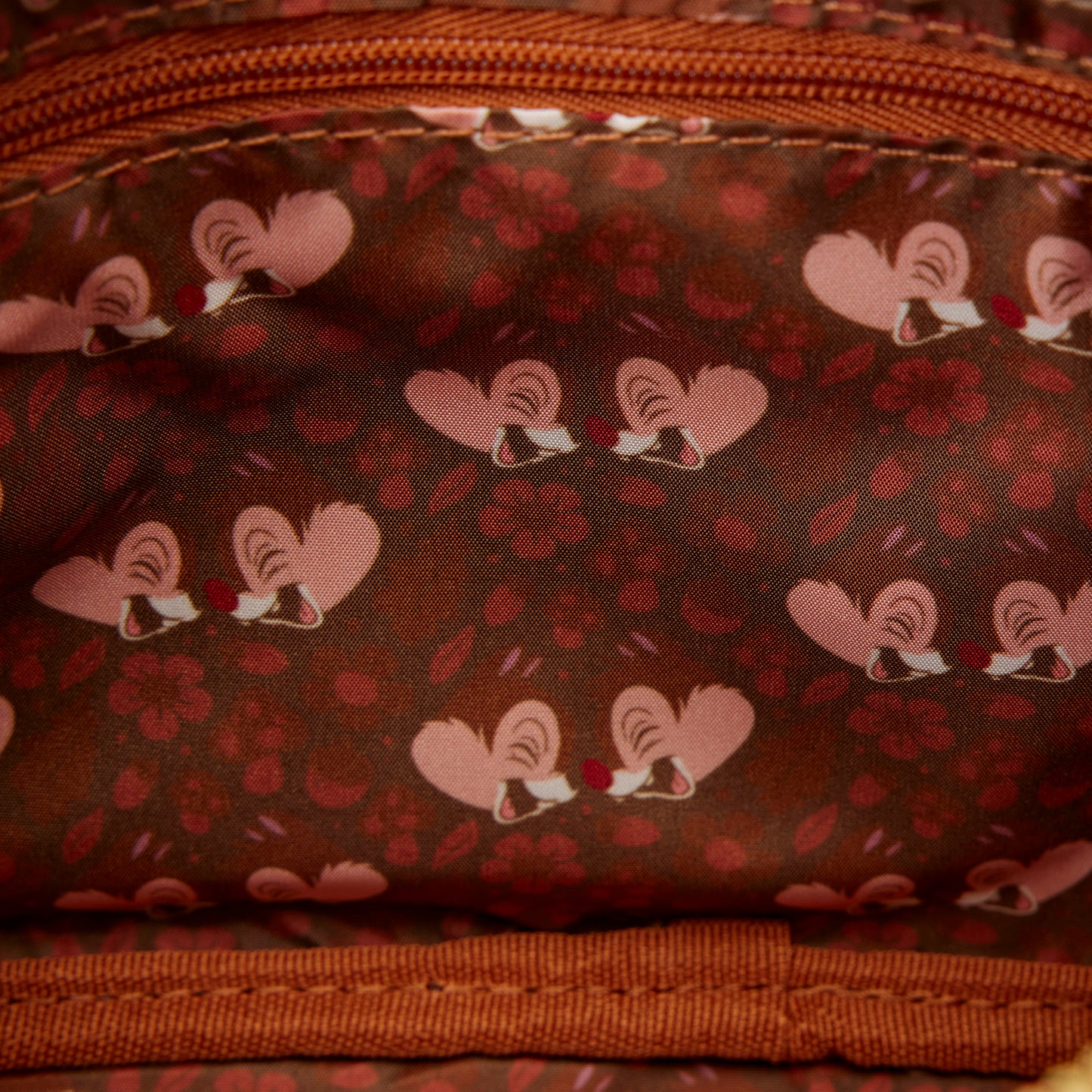 Loungefly Disney Chip 'n' Dale Corduroy Sling Crossbody Bag With Coin Bag