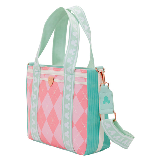 Loungefly Disney Mickey & Friends Tennis Tote Bag With Coin Bag