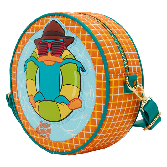 Loungefly Disney Phineas & Ferb Perry The Platypus Pool Crossbody