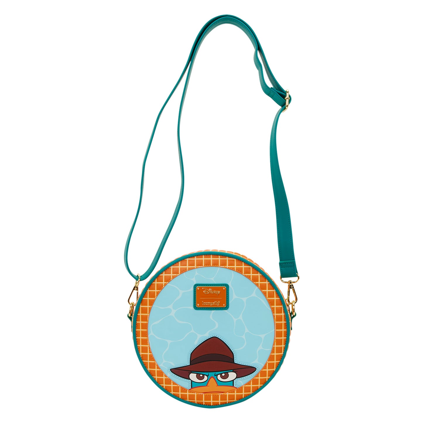 Loungefly Disney Phineas & Ferb Perry The Platypus Pool Crossbody