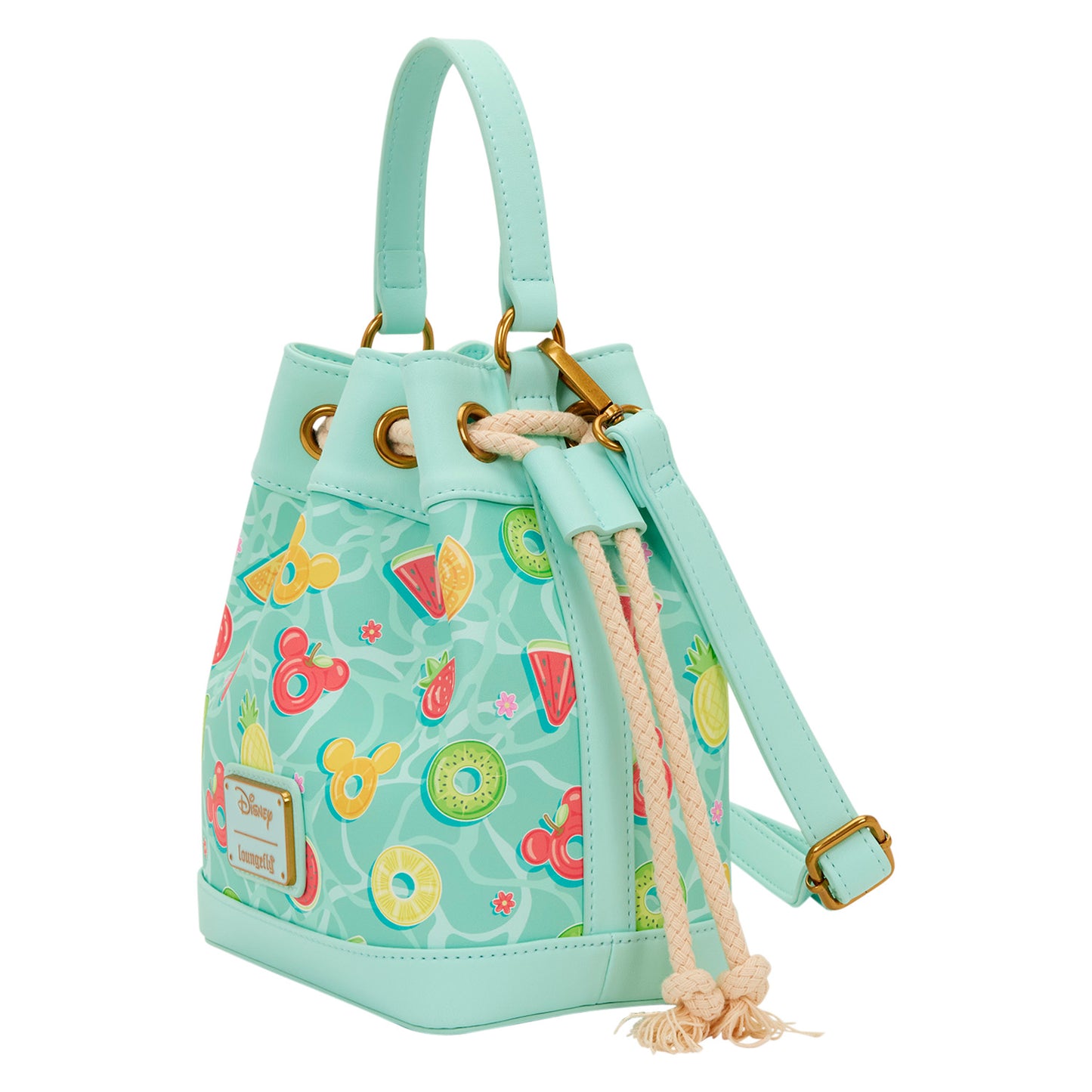 Loungefly Disney Mickey Mouse Beach Fun Bucket Crossbody