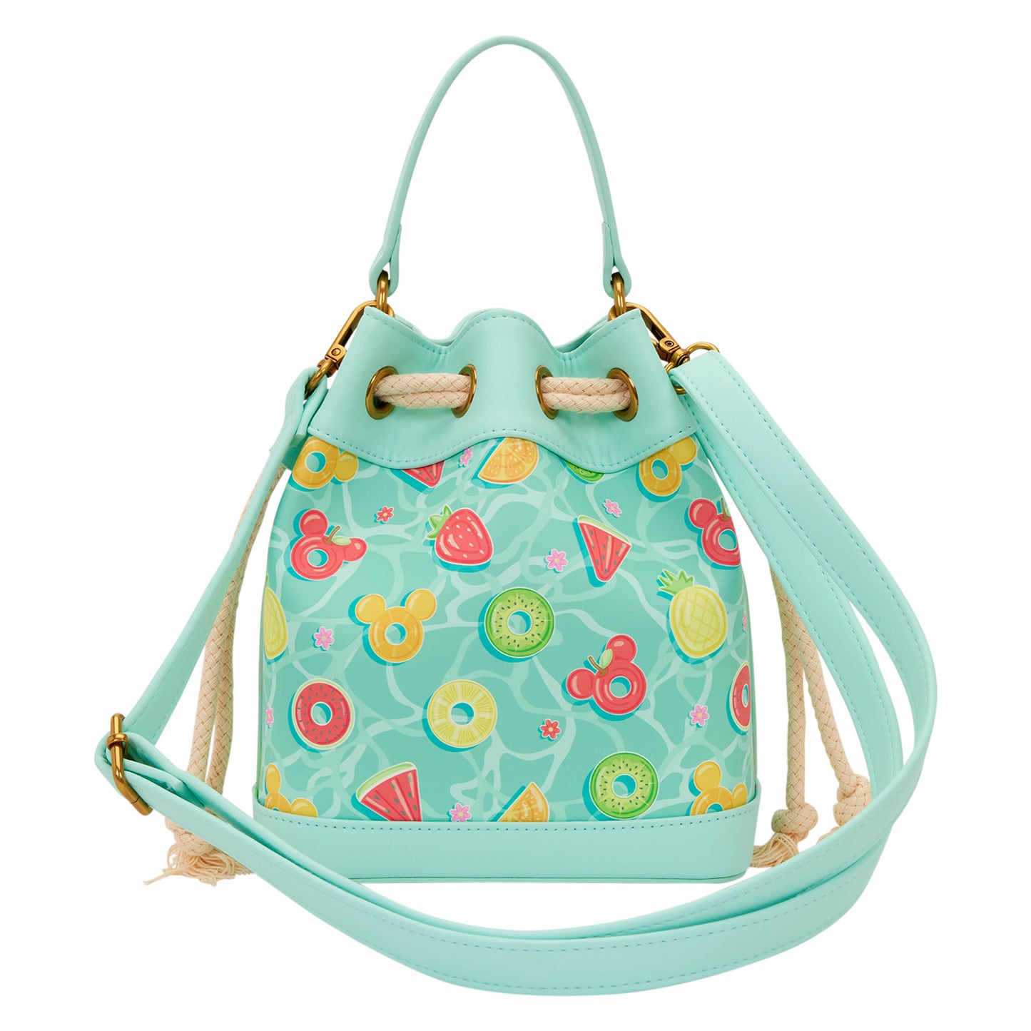 Loungefly Disney Mickey Mouse Beach Fun Bucket Crossbody