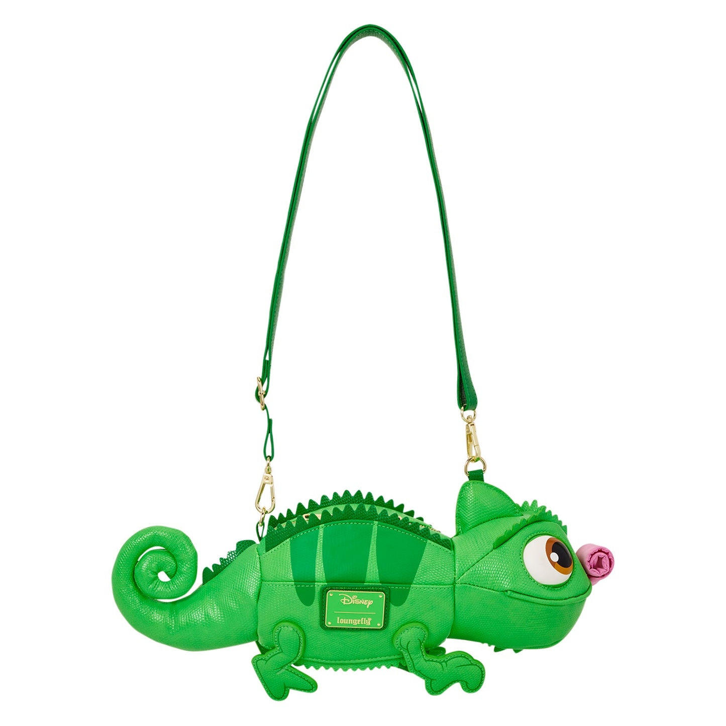Loungefly Disney Tangled Pascal Figural Crossbody Bag