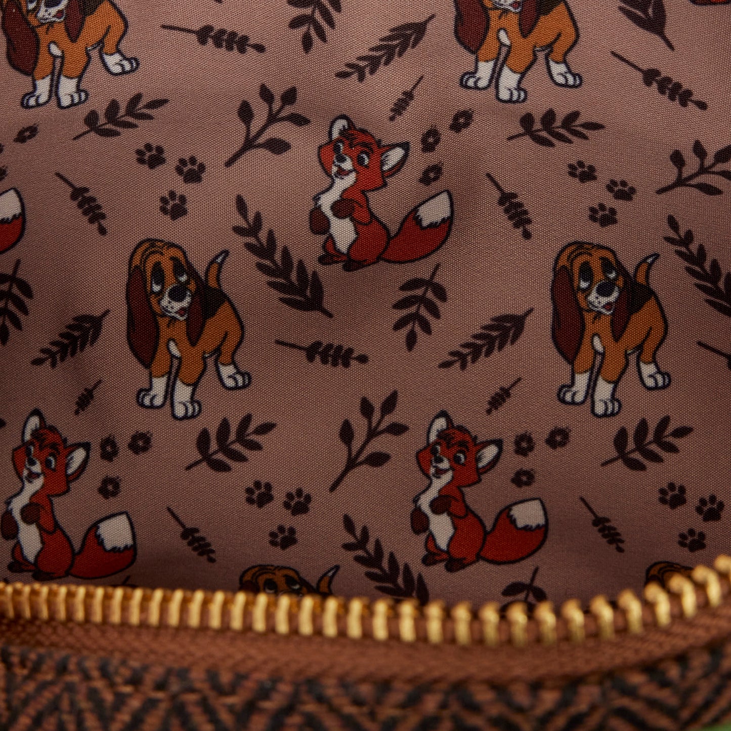 Loungefly Disney The Fox and the Hound Tod & Copper Crossbody Bag