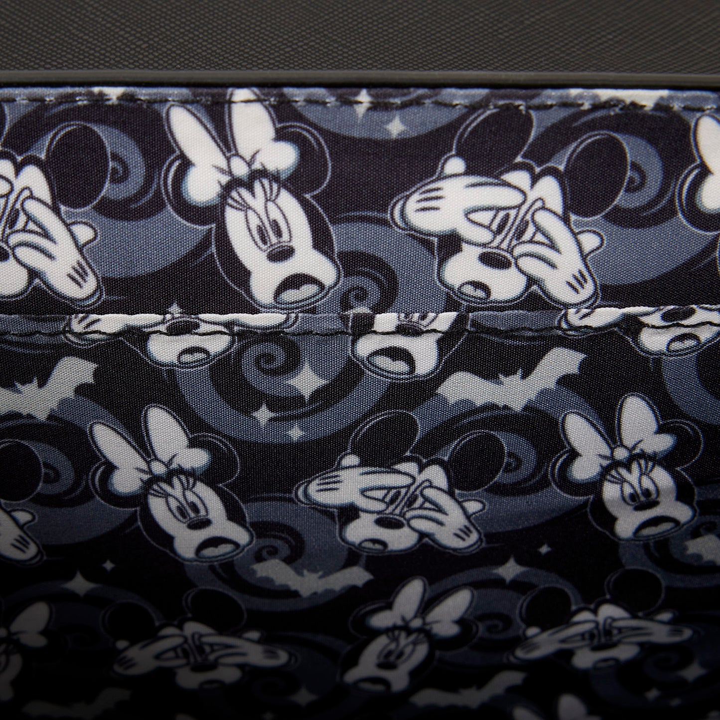 Loungefly Disney Mickey & Minnie Spiderweb and Bats Crossbody Bag