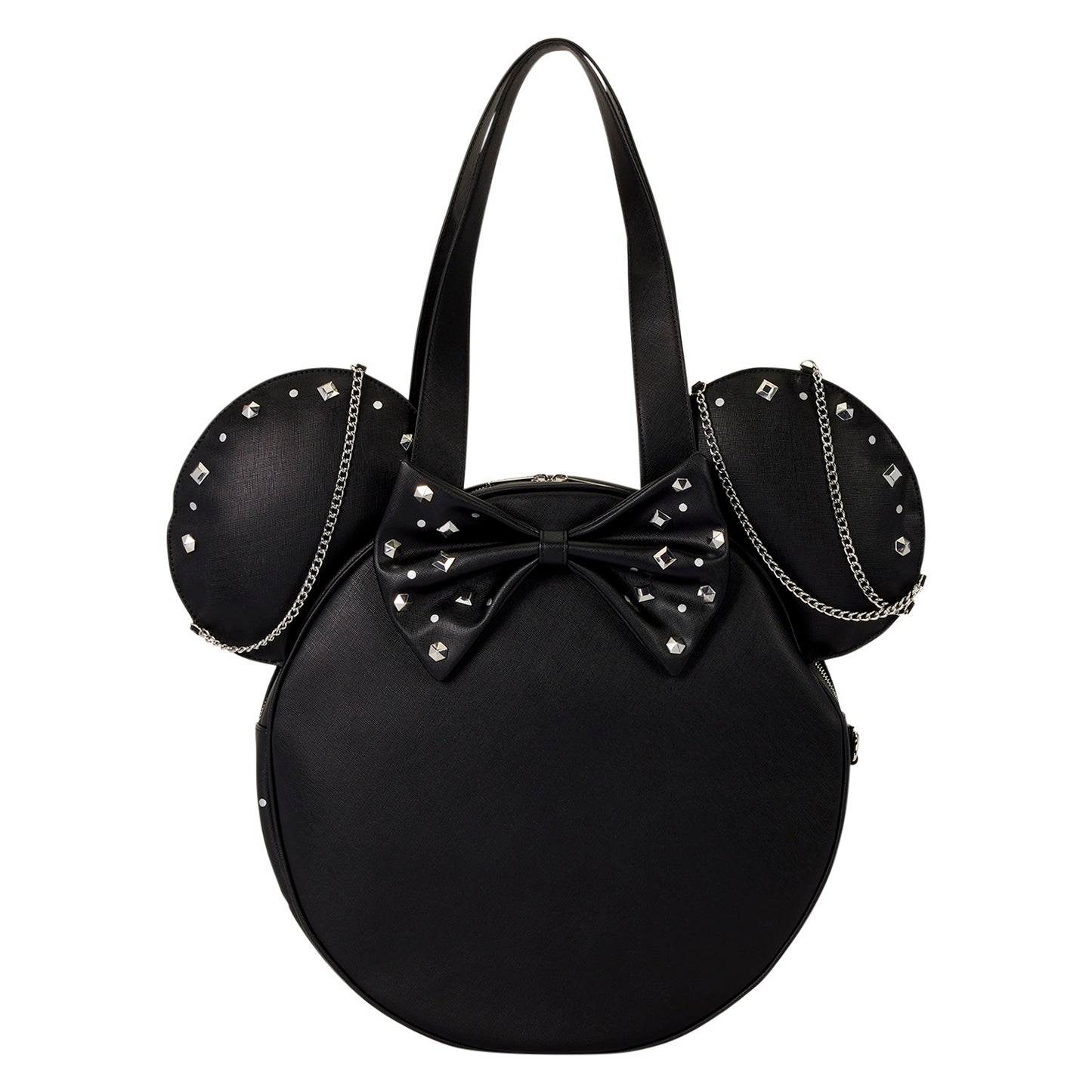 Loungefly Disney Minnie Mouse Studs & Chains Tote Bag