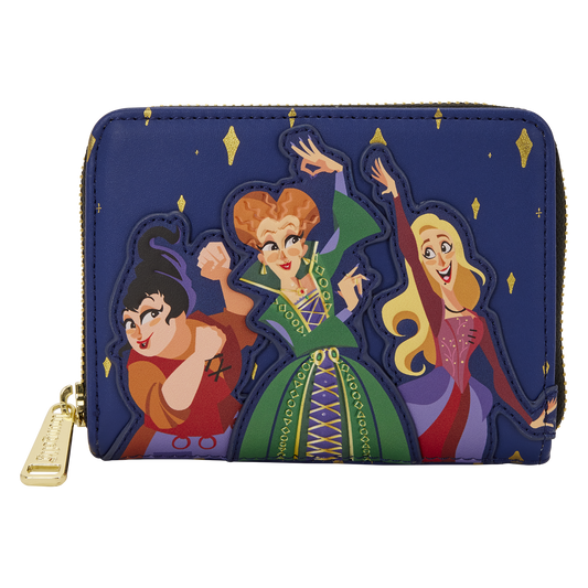 Loungefly Disney Hocus Pocus Sanderson Sisters Zip Around Wallet