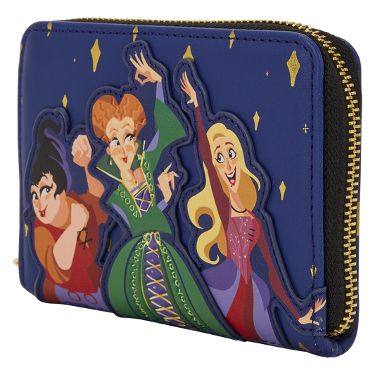 Loungefly Disney Hocus Pocus Sanderson Sisters Zip Around Wallet