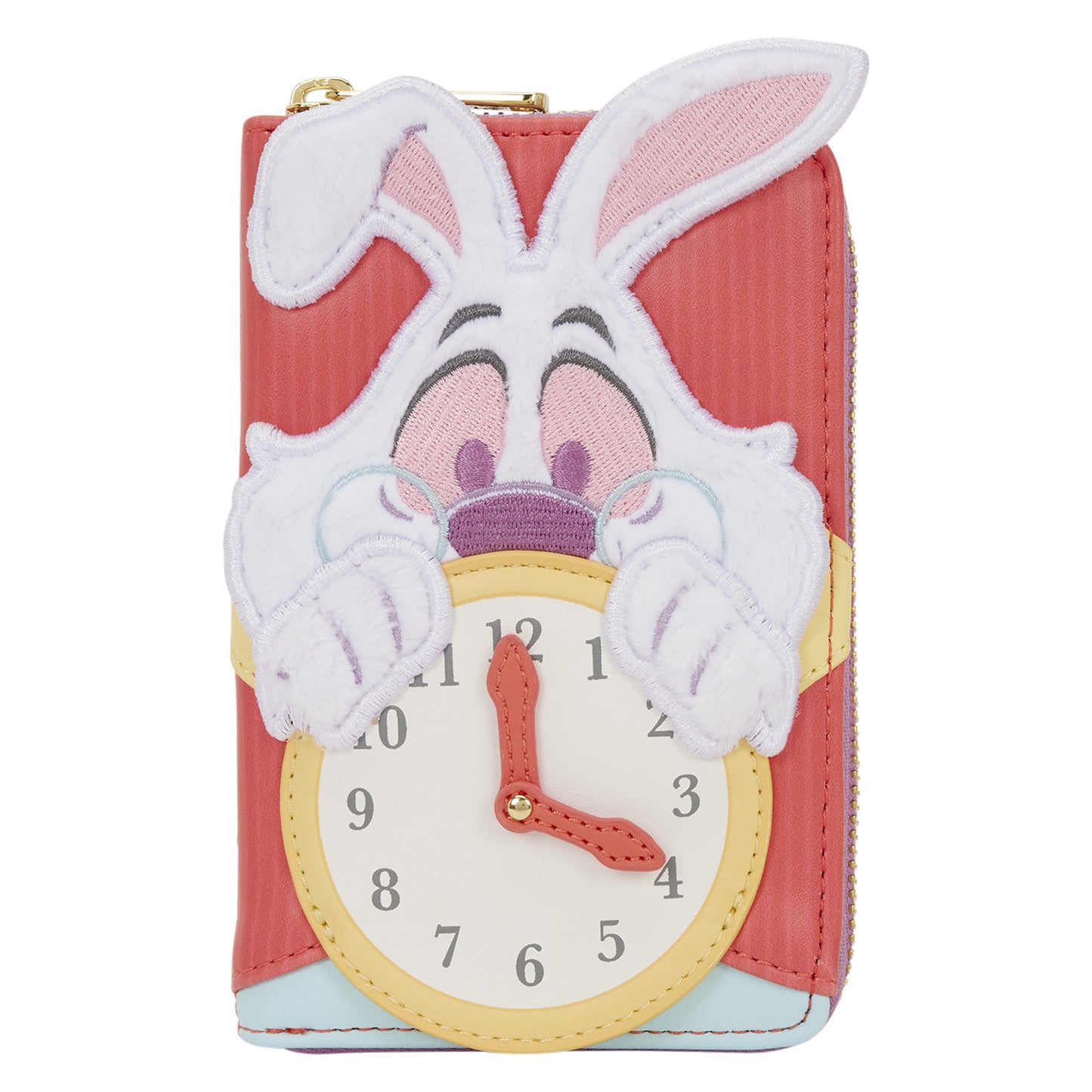 Loungefly Disney Alice In Wonderland Rabbit Zip Around Wallet
