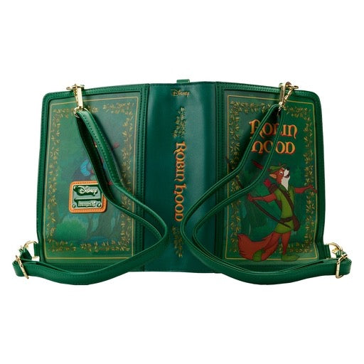 Loungefly Disney Classic Books Robin Hood Convertible Crossbody