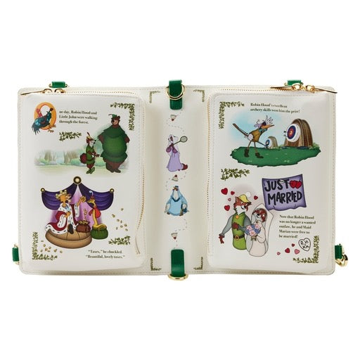 Loungefly Disney Classic Books Robin Hood Convertible Crossbody