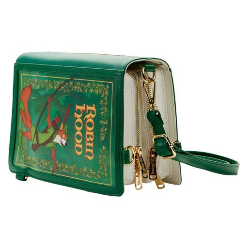 Loungefly Disney Classic Books Robin Hood Convertible Crossbody