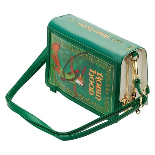 Loungefly Disney Classic Books Robin Hood Convertible Crossbody