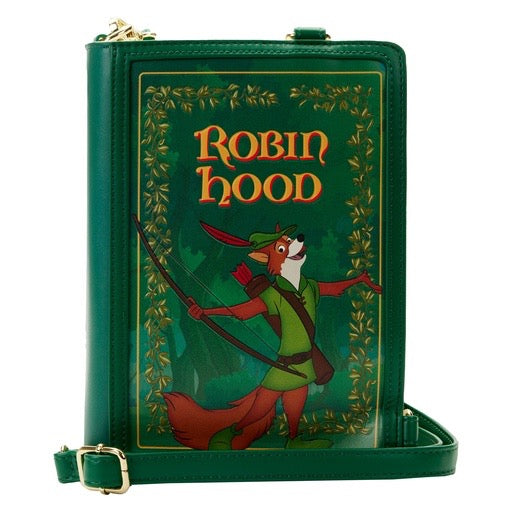 Loungefly Disney Classic Books Robin Hood Convertible Crossbody