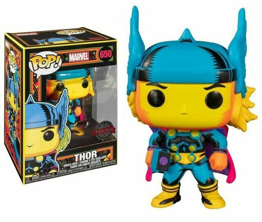 Funko Pop ! Marvel 650 Thor .Blacklight