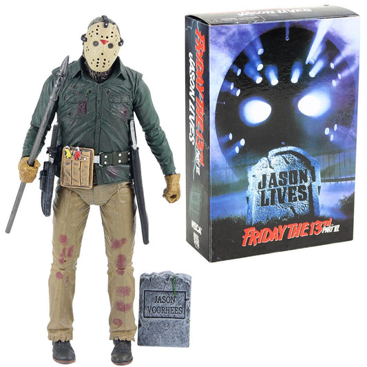 NECA - Friday The 13th , Part 6 Jason Lives 7” Scale Action Figure