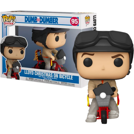 Funko Pop ! Movies 95 Lloyd Christmas on a bicycle