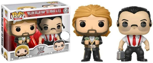 Funko Pop ! WWE 2 pack Million dollar man & I.R.S