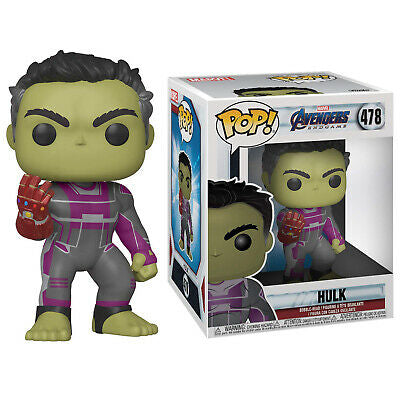 Funko Pop ! Marvel 478 Hulk (w/gauntlet) 6”
