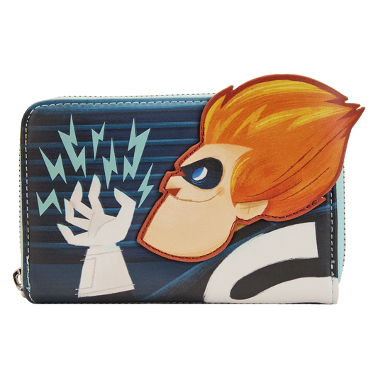 Loungefly Disney Pixar Moments Incredibles Syndrome Zip Around Wallet
